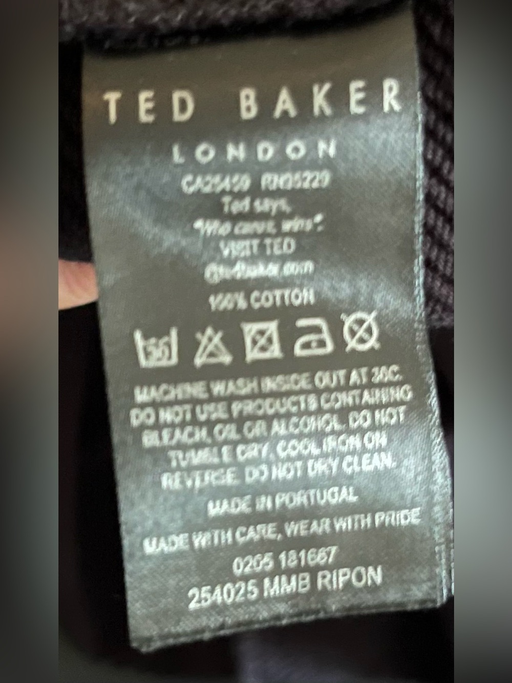 Ted Baker Patch CrewNeck - Picture 3 of 4